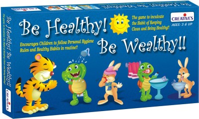 Creative Educational Aids Be Healthy! Be Wealthy!!(Multicolor)