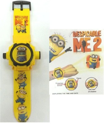 

HTS Minions Kids Projector Watch(Multicolor)