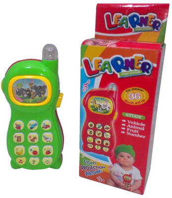 Just Toys Learner Study System with Phone toys(Green, Yellow)