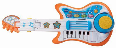 VTech Strum and Jam Kidi Musical Guitar Band(Multicolor)