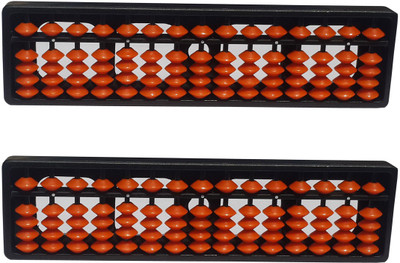 

Sae Fashions 15 ROD ORANGE ABACUS KIT SET OF 2(Orange)