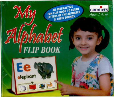 

Creative Educational Aids My Alphabet Flip Book(Multicolor)