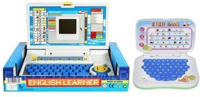 

Shop & Shoppee Educational English Learner laptop with Mini Study Game(Multicolor)