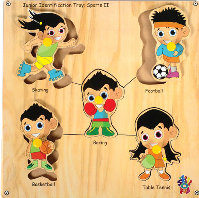 

Skillofun Junior Identification Tray Sports II(Multicolor)