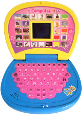 

Variety Gift Centre Mini Educational English Learner Laptop for kids(Multicolor)
