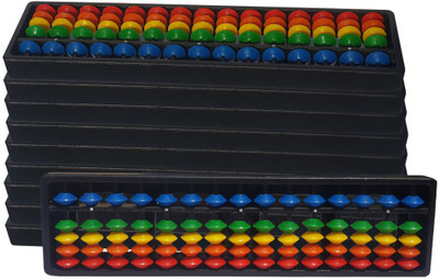 

Sae Fashions 15 ROD MULTICOLOR ABACUS KIT SET OF 10(Multicolor)