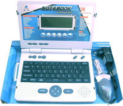 

Wonder World ™ iLearner ™ Kids Notebook Computer Laptop With Mouse 30 Activities And Games(Multicolor)