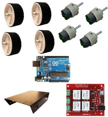 Robomart Robowar Kit Using Arduino Uno(Red) available at flipkart for Rs.1999