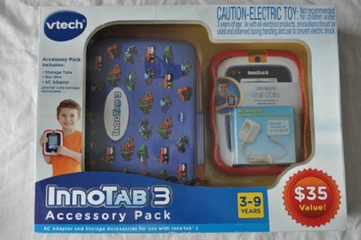 

VTech Innotab 3 Learning System Accessory Bundle Pack-Blue(Multicolor)