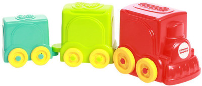 Fisher-Price Stack & Roll Choo Choo(Multicolor)
