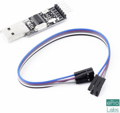 

ePro Labs USB to TTL 6pin CH340G Converter(White)