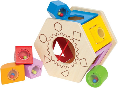 

Hape Shake and Match Shape Sorter(Multicolor)