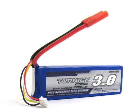 

Rotobotix Turnigy 3000mAh / 3S / 20C Lipo Pack(Blue)