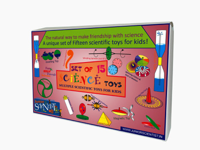 

Junior Scientist 15 In 1 Science Toys Set(Multicolor)