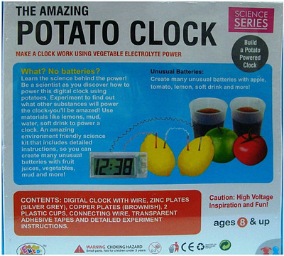 

Ekta Amazing Potato Clock(Multicolor)