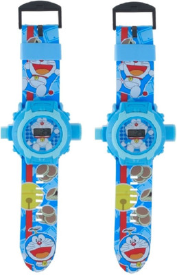 

New Pinch Combo Of digital Projector Watch 24 Images For Kids(Blue)