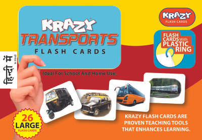 Mind Wealth Krazy Trasnports- Hindi With Ring(Yellow, Red, Orange)