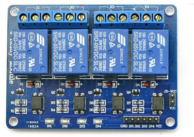 

Numeric Infosystem Private Limited 4 Pair Relay Board Module(Blue)