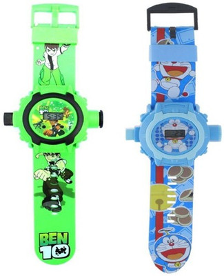 

Aquaras ben10 and doremoan watch(Multicolor)