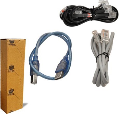 

Avishkaar Box Cable Set (E series)(Grey, Black, Blue)