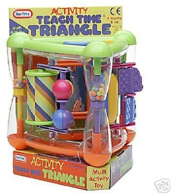 

Fun time Activity Teach Time Triangle(Multicolor)