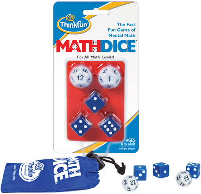 

ThinkFun Math Dice(Multicolor)