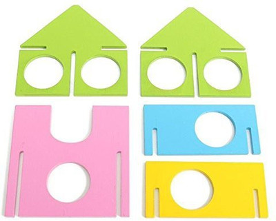 

Futaba Colourful Wooden Hamster Toy(Multicolor)