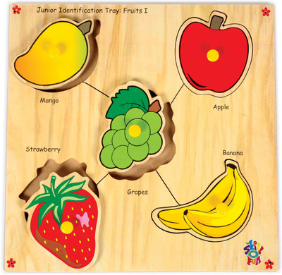 SKILLOFUN Junior Identification Tray Fruits I(1 Pieces)