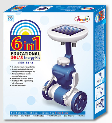 

Annie 6 in 1 Series -2 Solar Energy Educational Kit(Multicolor)