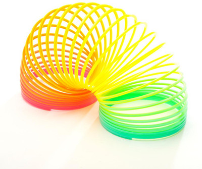 

Stylezit Plastic Rainbow Slinky Plastic magic spring(Multicolor)