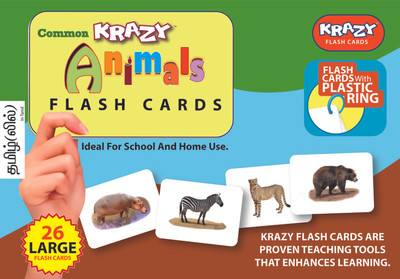 Mind Wealth Krazy Animals- Tamil With Ring(Green, Blue, Brown)