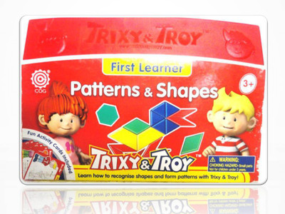 

Trixy Troy Iken First Learner-Pattern Shapes(Red, Yellow)