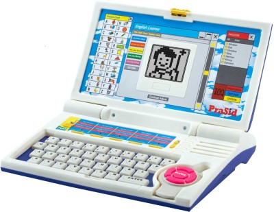 

Prasid English Learner Computer Toy Educational Laptop Blue(Multicolor)