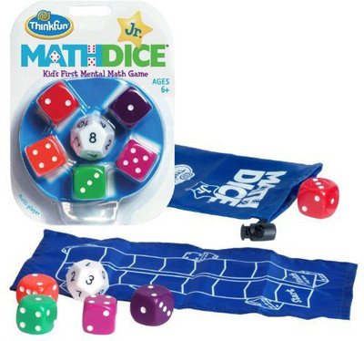 

ThinkFun Jr Math Dice Jr.(Multicolor)