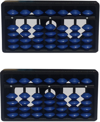 

Sae Fashions 7 ROD BLUEABACUS KIT SET OF 2(Blue)
