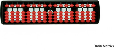 Brain Matrixx 17 Rods Student Abacus(Red)