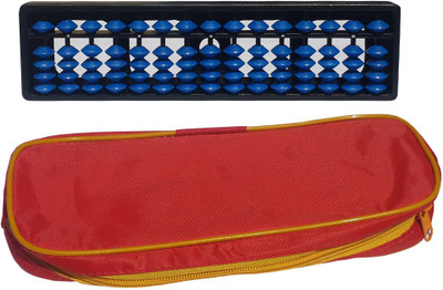 

Sae Fashions 15 ROD BLUE ABACUS KIT WITH POUCH(Blue)