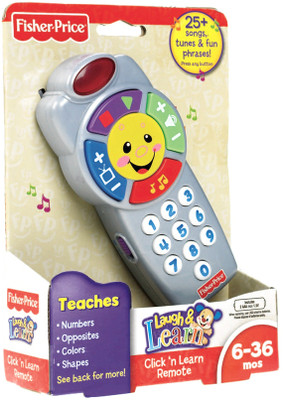 

Fisher-Price Laugh & Learn Click N Learn Remote(Multicolor)