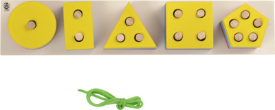 SKILLOFUN Geo Sorting Board(Yellow, White)