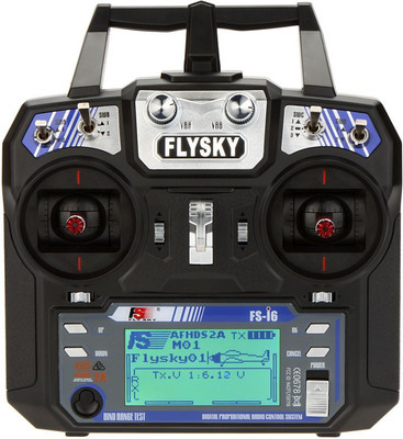 

Rotobotix FS-i6 6CH AFHDS RC Transmitter With FS-iA6 Receiver(Multicolor)