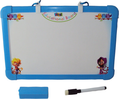 

Popular Educational 2 in1 Slate with White and Black Board(Multicolor)