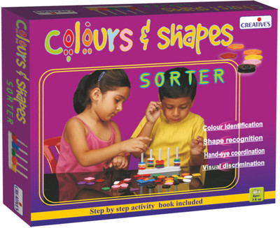 

Creatives Colours & Shapes Sorter