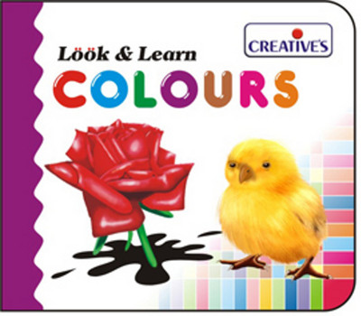 

Creatives Look & Learn Board Book - Colours(Multicolor)