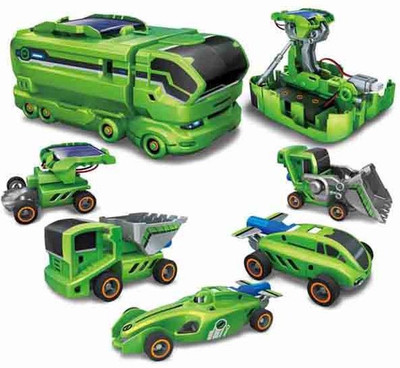Prro Solar Toy 7 In 1 Series-1(Multicolor)