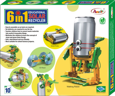 

Annie 6 in 1 Solar Recycler(Multicolor)