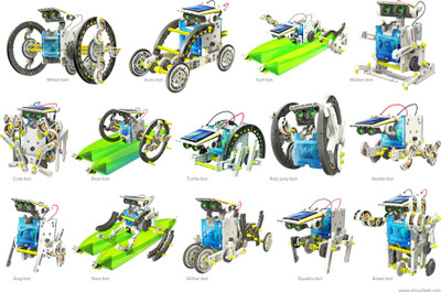 Gauba Traders Solar Robot(Multicolor)