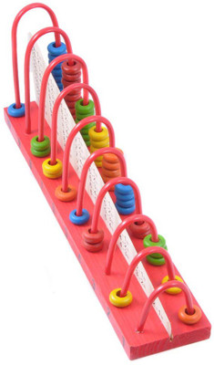 

Woodde Multicolor Wooden Abacus(Multicolor)
