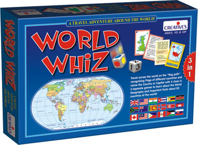 

Creative Educational Aids World Whiz(Multicolor)