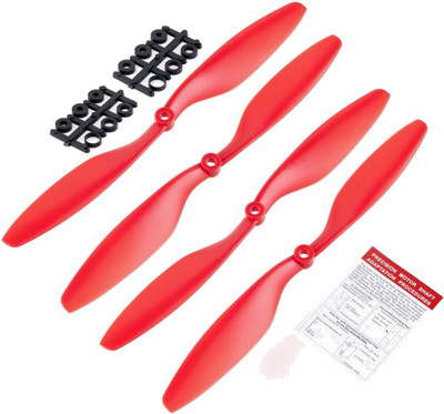 

Grab'eM 1045 Propeller RED 2 PAIR (CW & CCW PAIR)(Red)