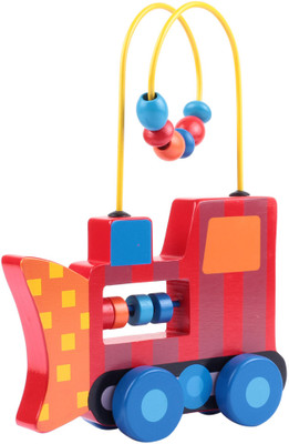 

Stephen Joseph Rolling Wire and Bead Toy - Construction(Multicolor)
